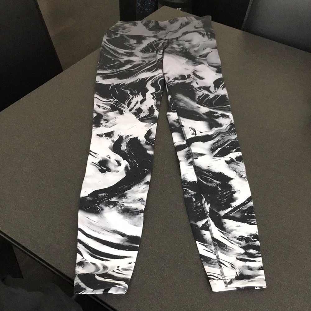 Nike black, white and grey tights